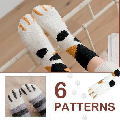 ⚡50% OFF Christmas Sale🎅Cute Cat Claw Socks