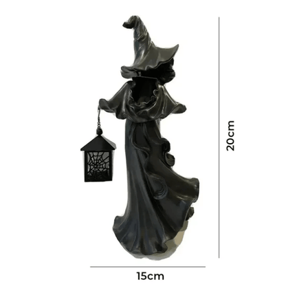 🎃Witch With Lantern Decoration👻