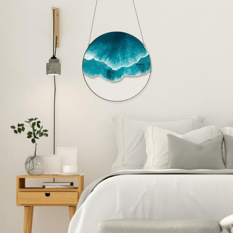 🔥Summer Exclusive 49% OFF - 🌊Ocean wave wall hanging