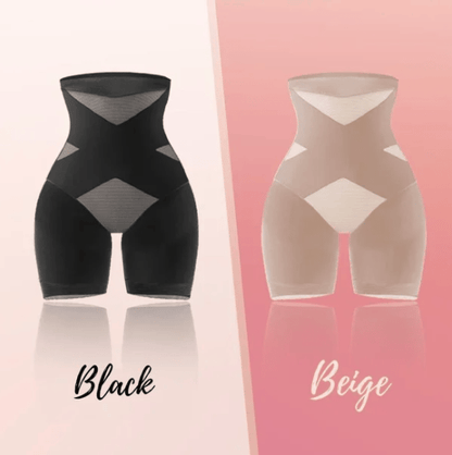 Cross Mesh Girdle for Waist Shaping