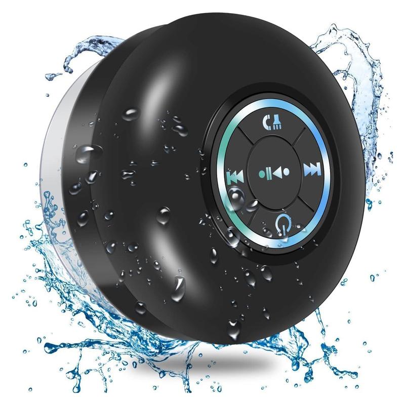 Christmas Pre-sale SAVE 49%🎄Bathroom Waterproof Wireless Bluetooth Speakers with LED Light
