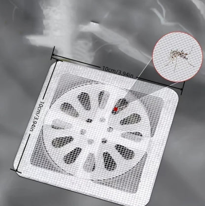 Last Day Sale🔥Shower Drain Hair Catcher Net Sticker