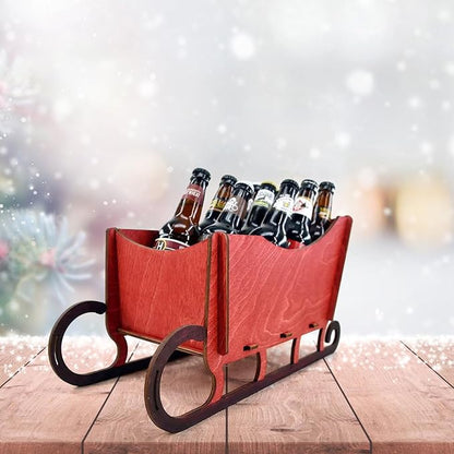 Christmas Reindeer Wine Bottle Holder Table Decoration