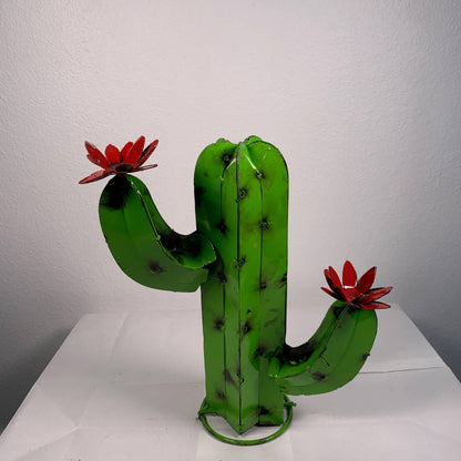 Mini Metal Saguaro Cactus - Garden Art🌵