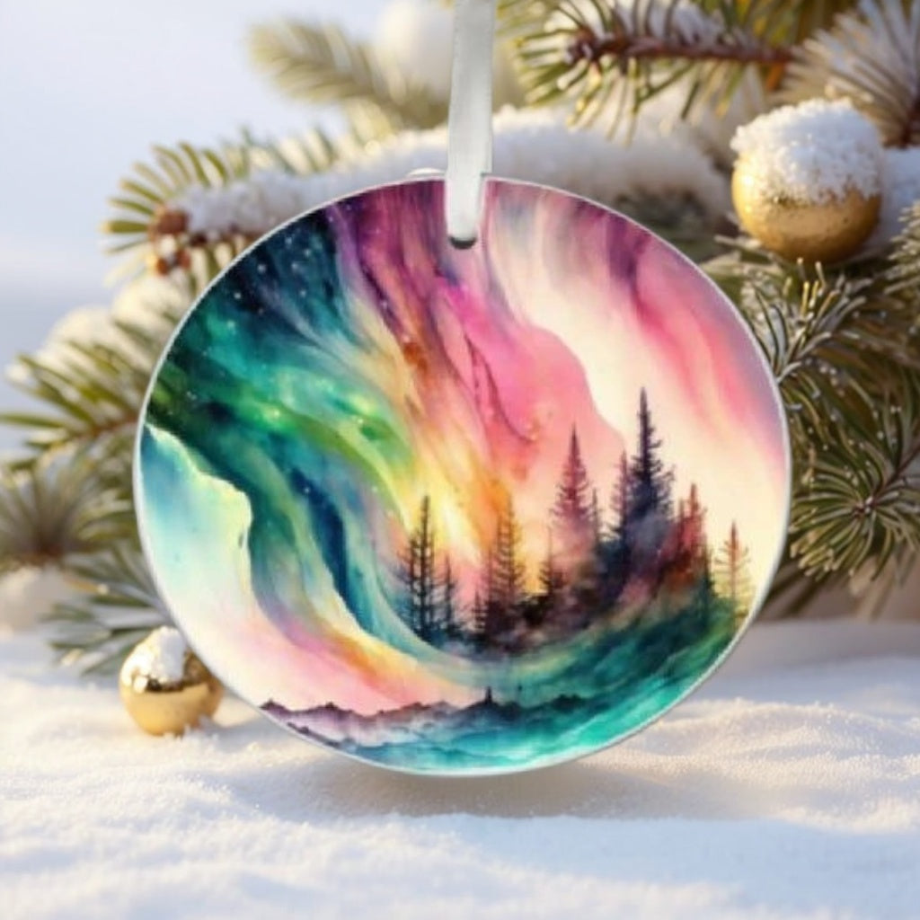 🌲2024 Christmas Gift 50% Off--2024 Northern Lights Christmas Ornaments