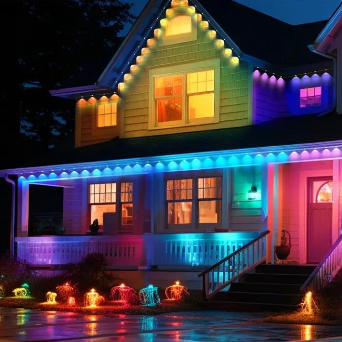 🎅 Early Christmas 49%OFF 🎅 Smart Rainbow LED Permanent Outdoor Light - Smartlight 🎁