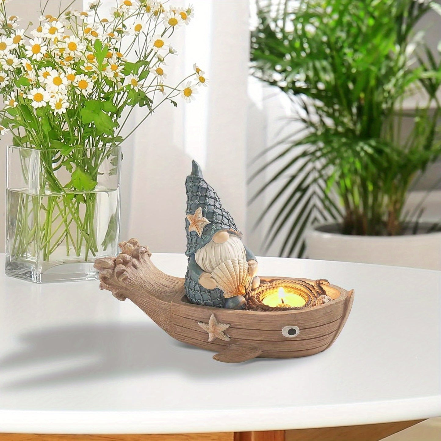 Ocean Gnome and Whale Boat