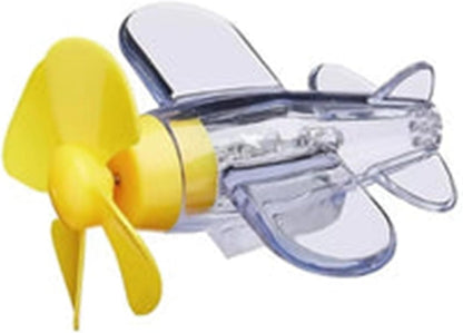 Wind-Powered LED Airplane Propeller