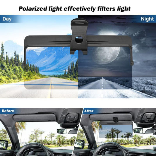🎄Christmas Sales-Universal Car Sun Visor With Polarized Glare Protection