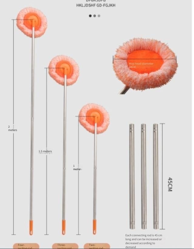 360° Rotatable Adjustable Cleaning Mop
