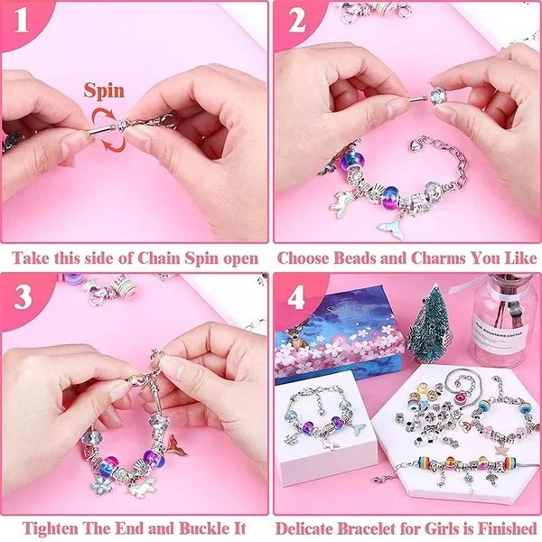 🔥2024 BEST GIFT 🔥50% OFF🎄DIY Crystal Bracelet Set