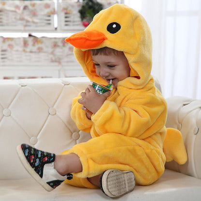 Ultra-Soft Flannel Baby Onesie