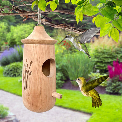 Last Day Sale 60% OFF💕Wooden Hummingbird House-Gift for Nature Lovers