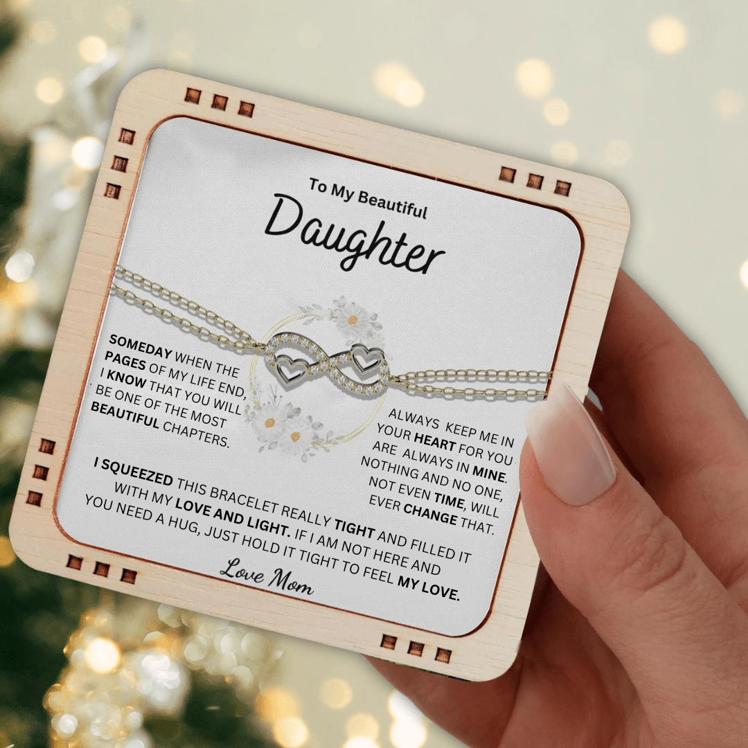 (Almost Sold Out) Always Keep Me In Your Heart - Bracelet For Daughter