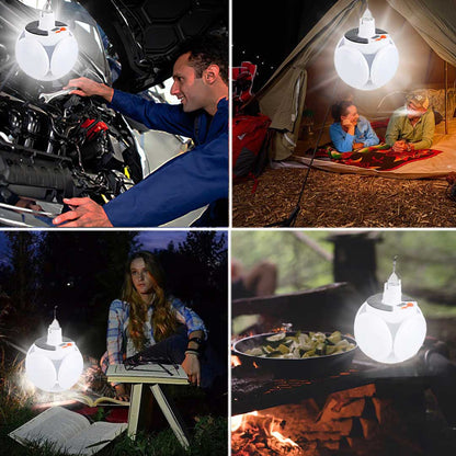 🔥2 in 1 Folding Solar Lamp