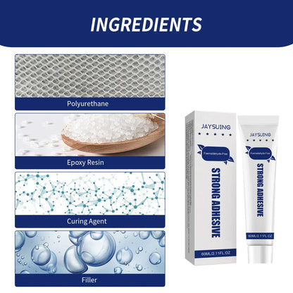 Nail Free Strong Glue Adhesive Waterproof Mold Proof