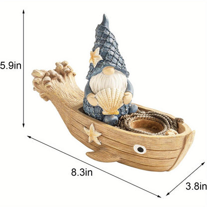 Ocean Gnome and Whale Boat