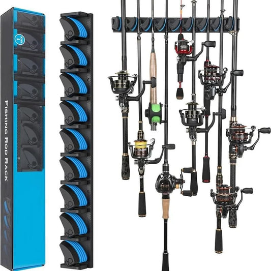 🔥Wall Mounted Fishing Rod Rack