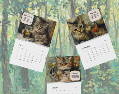 🍸2025 Cat Cocktails Calendar