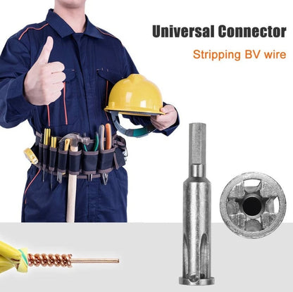 Wire Stripping And Twisting Tool