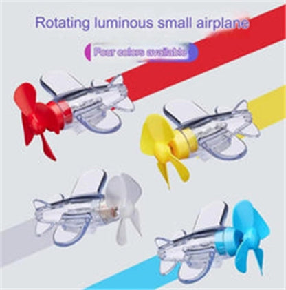 Wind-Powered LED Airplane Propeller