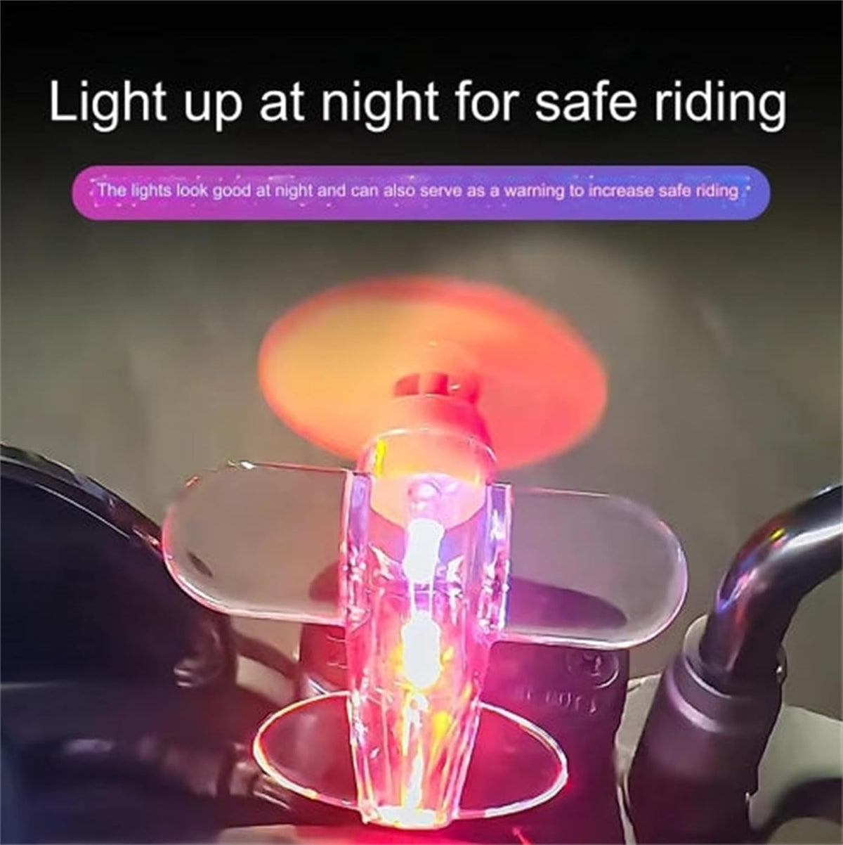 Wind-Powered LED Airplane Propeller