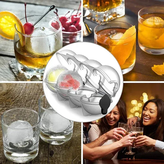 Hole ice ball maker 4-hole ice box