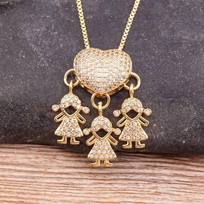 💖Love and my kids. - Mother's Love Necklace🎁