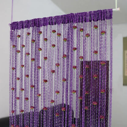 🌹Rose Thread Door Curtain