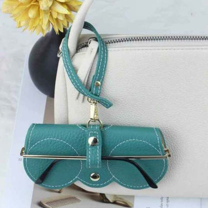 Soft PU Leather Sunglasses Bag