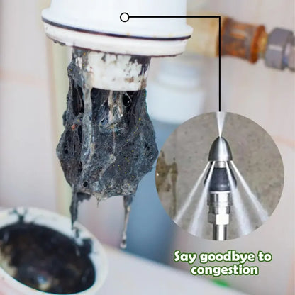 ⏰Sewer Cleaning Tool High-pressure Nozzle
