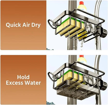 🔥(2024 New Arrival-48% OFF)🔥👨‍🍳Kitchen Sink Faucet Organizer