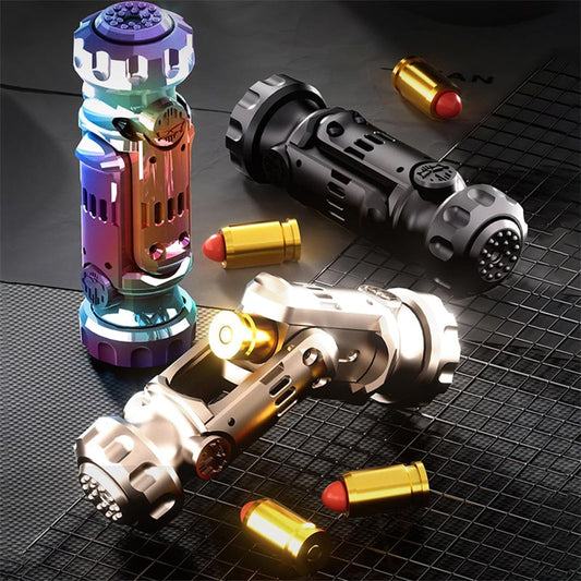 Cool Deformation Ejection Fidget Toy Alloy EDC Fidget Fidget Spinner Creative Stress Relief Toy