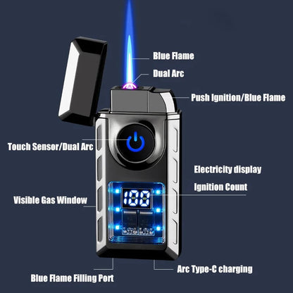 Double Fire Windproof Lighter