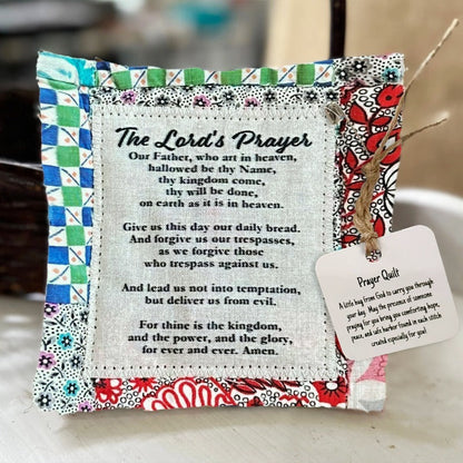 ✝️Prayer Quilt with cross inside