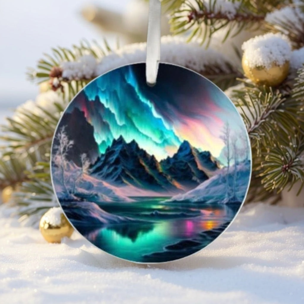 🌲2024 Christmas Gift 50% Off--2024 Northern Lights Christmas Ornaments