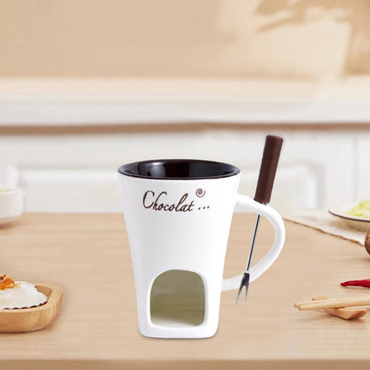 Multi-Functional Ceramic Fondue Mug