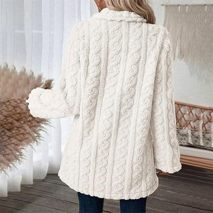 Women's Winter Textured Warm Coat
