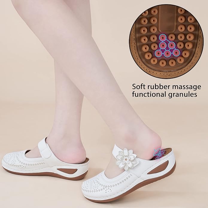 Women's Massage Wedge Mules