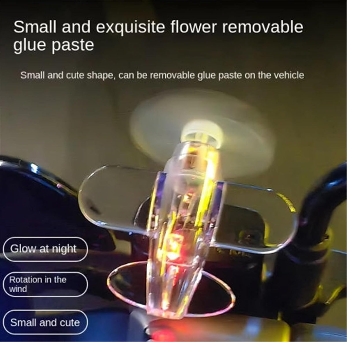 Wind-Powered LED Airplane Propeller