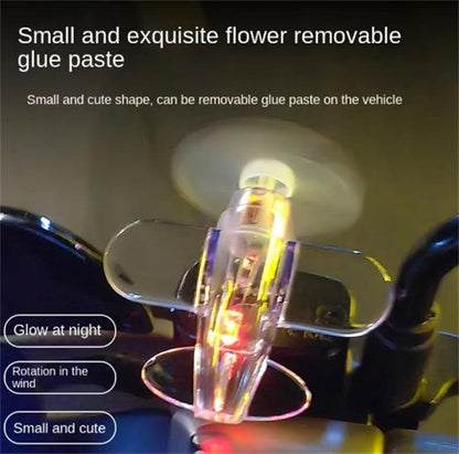 Wind-Powered LED Airplane Propeller