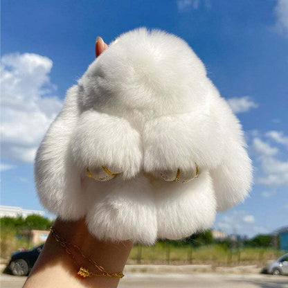 💕🐰 Handmade Soft Bunny PomPom Charms（🎁Boxed Edition）