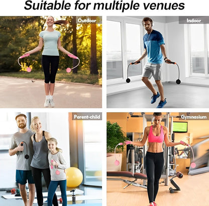 🔥Skipping Rope with Counter (Gravity Ball with/without Rope)