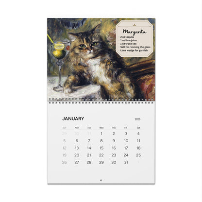 🐱2025 Drunk Cats Calendar🥂