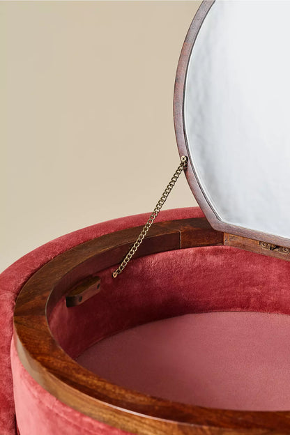 Mirror Vanity & Stool Set