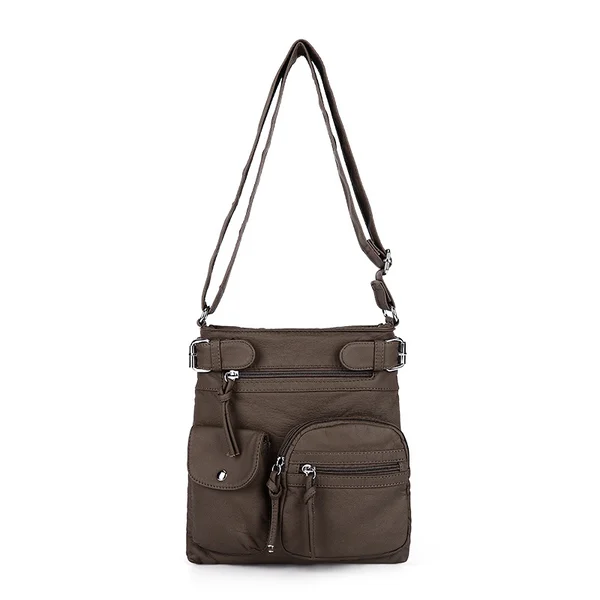 👜Mother's Day Pre-sale💥Multi-Pocket Crossbody Bag Soft Shoulder Purse Bag