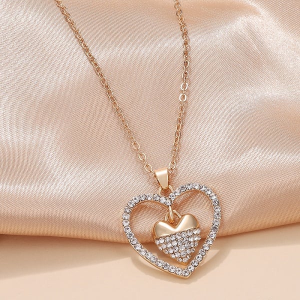 💕Always Heart To Heart Necklace👩❤️👧