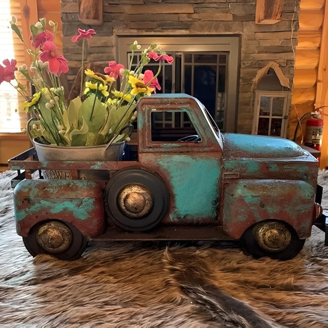 Vintage Truck Planter