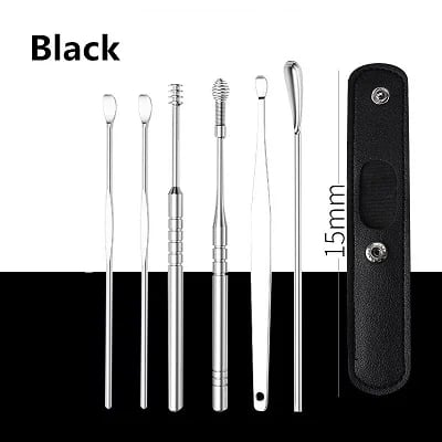 Safe Stainless Steel Ear Cleaning Tool Set