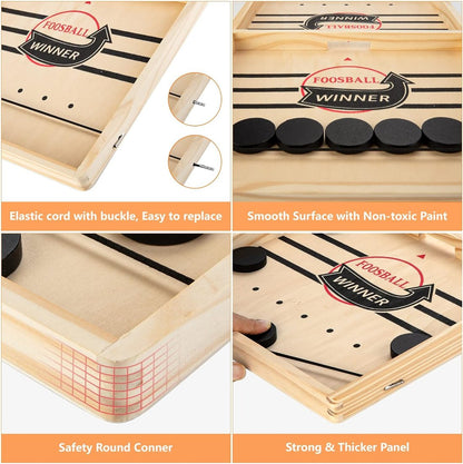 🔥Super Winner Wooden Hockey Board Games